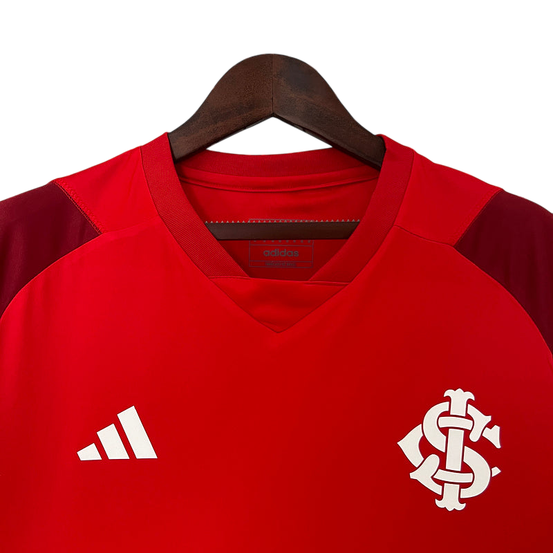 Camisa Internacional Treino 24/25 Adidas - Vermelho - Imagem 9