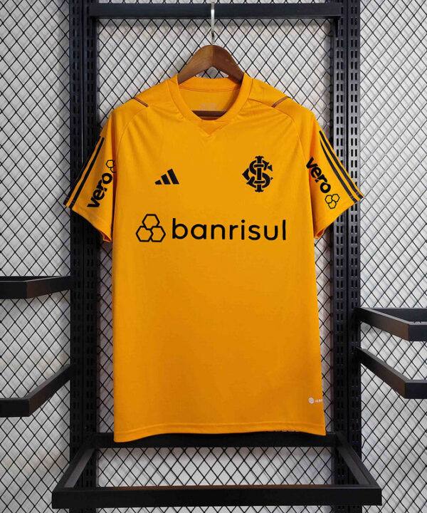 Camisa Internacional Treino 23/24 [Todos os Patrocínios] - Laranja