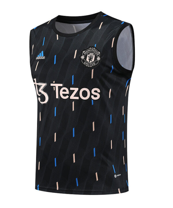 Regata Manchester United 23/24 - Treino - Preto