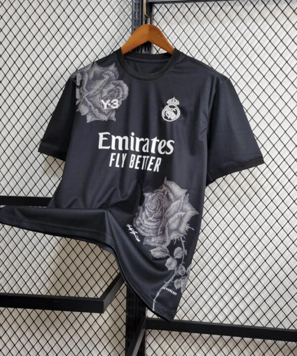 Camisa Edição Especial Y-3 Real Madrid 24/25 - Preto