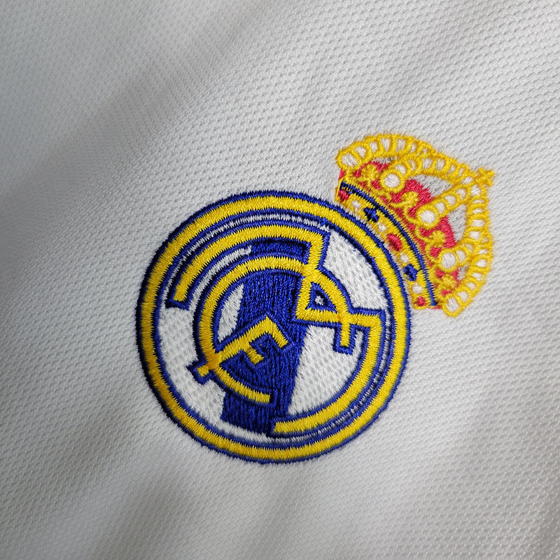 Kit Infantil Real Madrid - Home 23/24 - Branco - Imagem 6