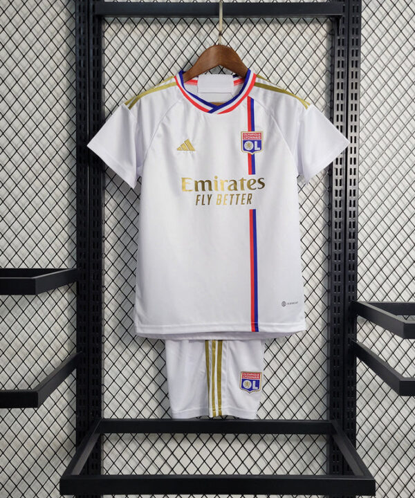 Kit Infantil Lyon 23/24 - Branco
