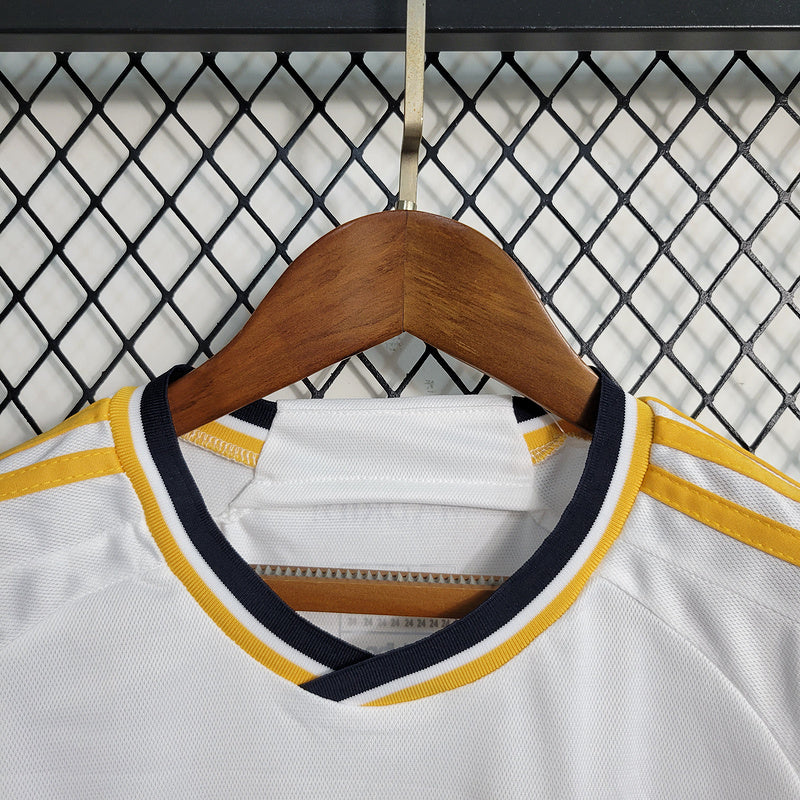 Kit Infantil Real Madrid - Home 23/24 - Branco - Imagem 7