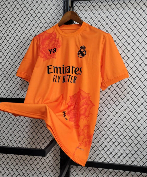 Camisa Edição Especial Y-3 Real Madrid 24/25 - Laranja