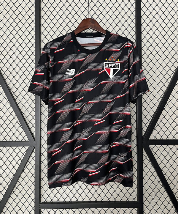 Camisa do São Paulo Pre Jogo 24/25 - Preto