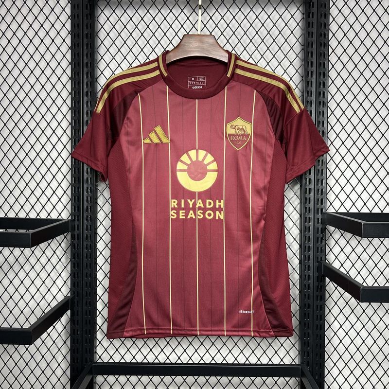 Camisa Roma I 24/25 - Vermelho - Imagem 6