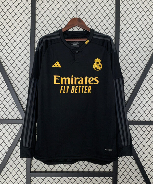 Camisa Real Madrid Manga Longa 23/24 Third III