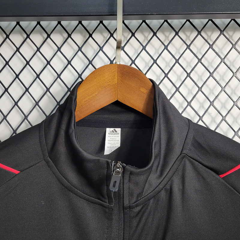 Blusa São Paulo Treino Ziper inteiro 23/24 - Preto - Imagem 4