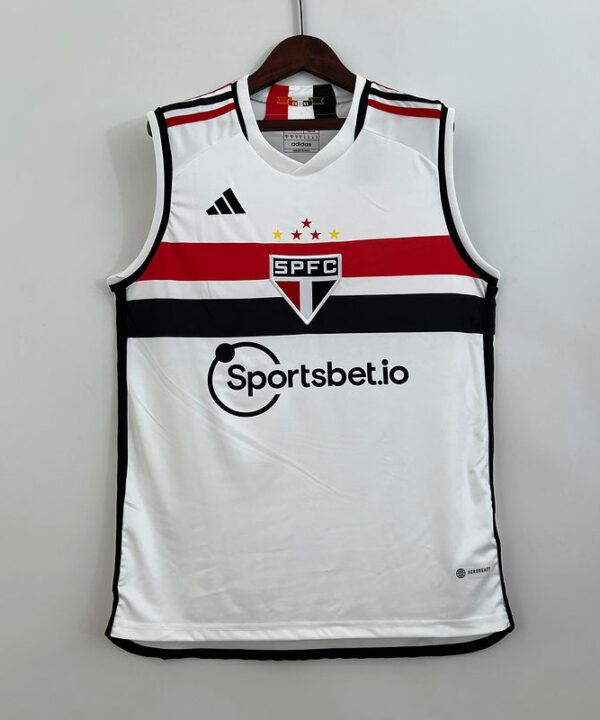 Camisa Regata do São Paulo Home I 23/24 - Branco