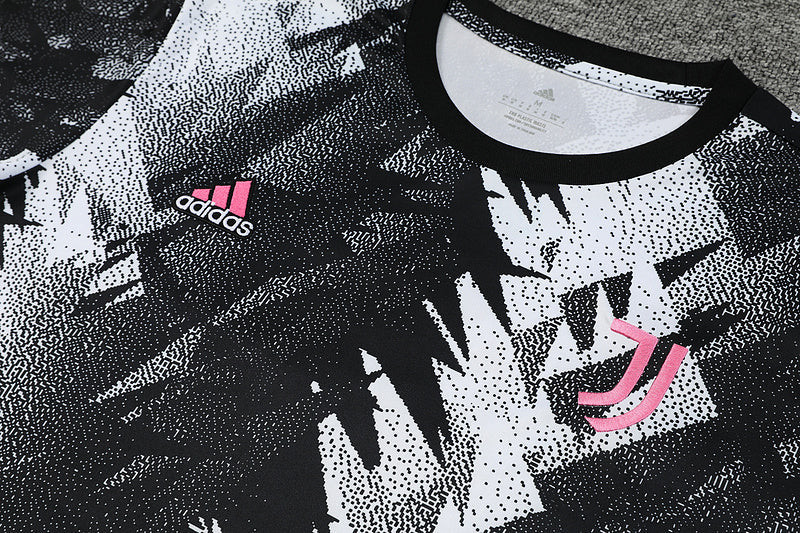 Kit de treino Juventus 23/24 - Branco/Preto II - Imagem 6