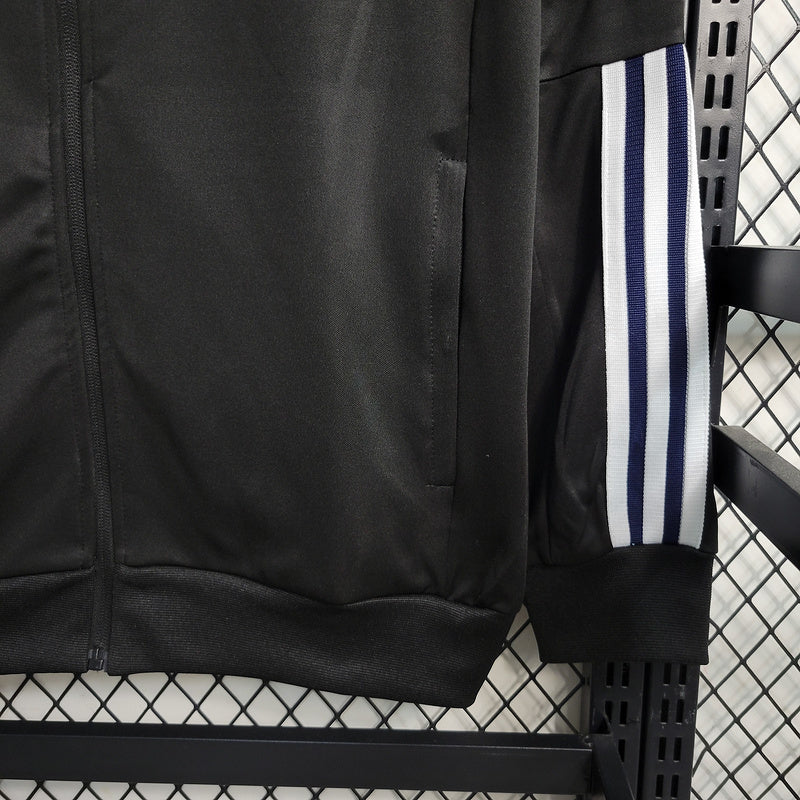 Blusa São Paulo Treino Ziper inteiro 23/24 - Preto - Imagem 3