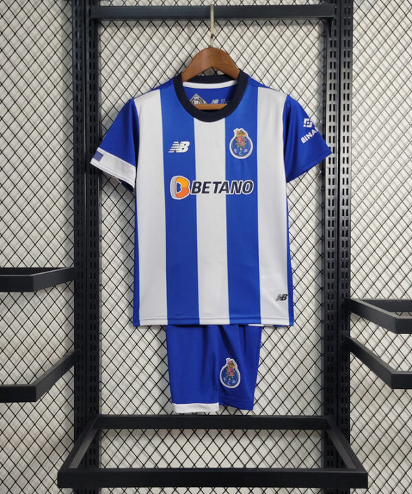 Kit Infantil Porto Home 23/24 - Branco e Azul