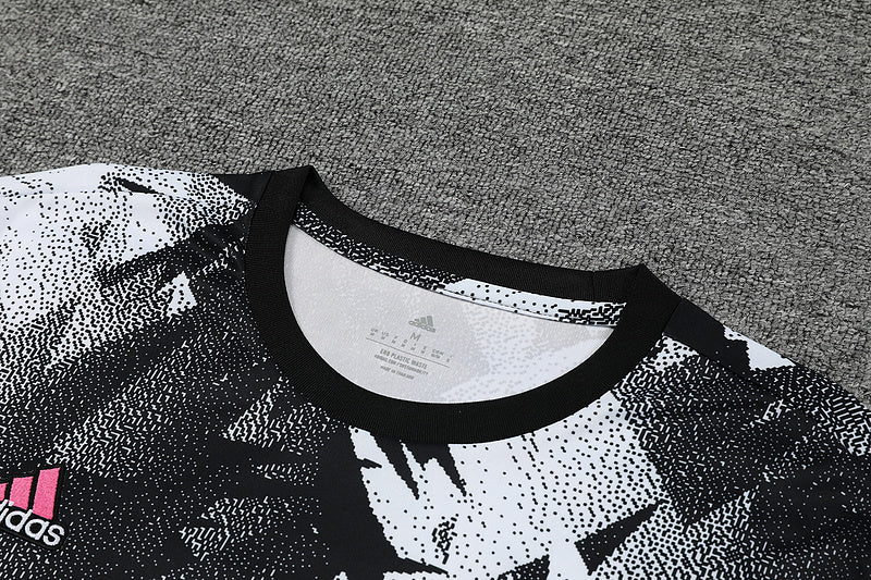 Kit de treino Juventus 23/24 - Branco/Preto II - Imagem 7