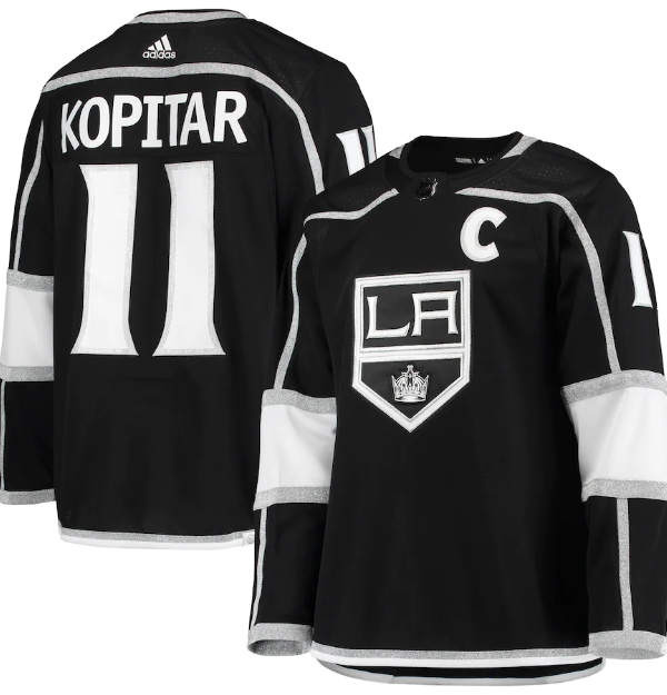 Camisa NHL Los Angeles Kings Jersey Preta