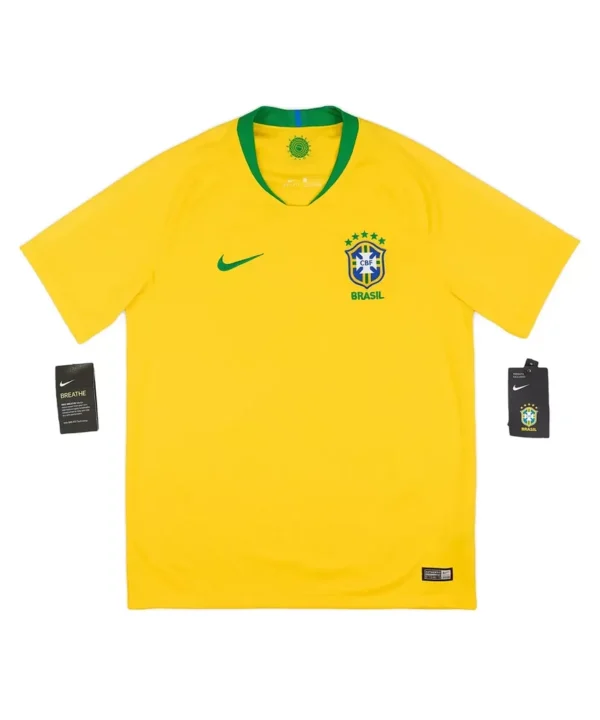 Camisa Retrô Nike Brasil 2018/2019 Home