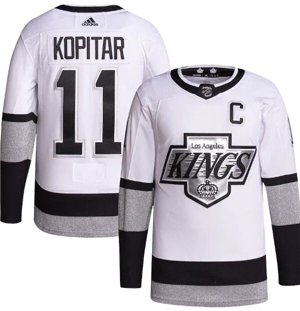 Camisa NHL Los Angeles Kings Jersey Branca