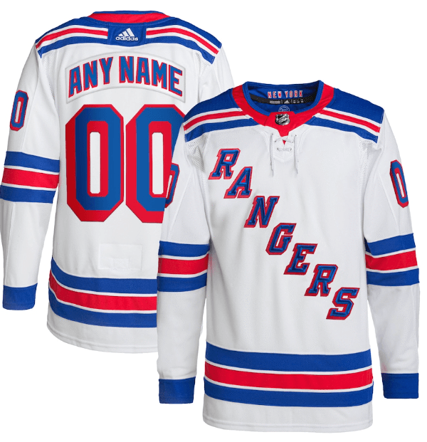 Camisa NHL New York Rangers Jersey Branca
