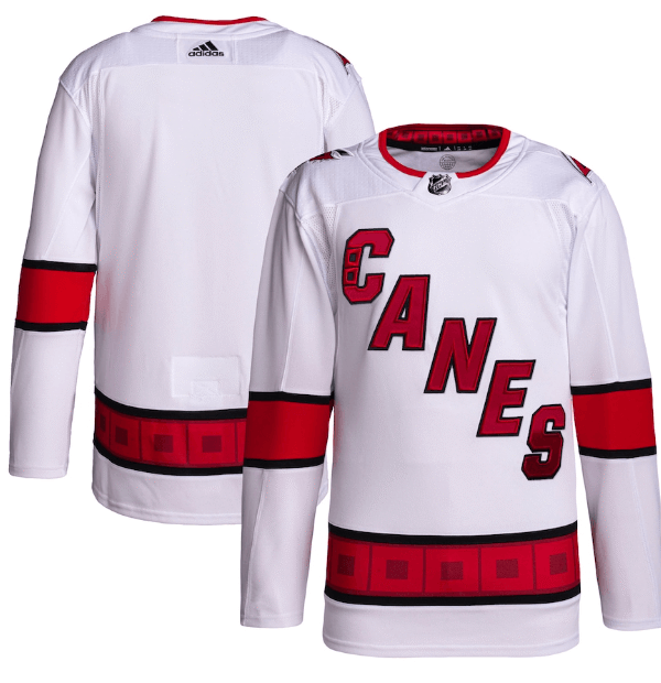 Jersey Carolina Hurricanes Branca