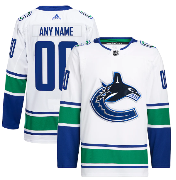Camisa NHL Vancouver Canucks Jersey Branca
