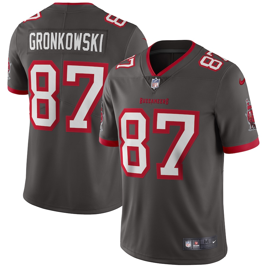 Camisa NFL Tampa Bay Buccaneers Vapor Limited Jersey Cinza - Imagem 2