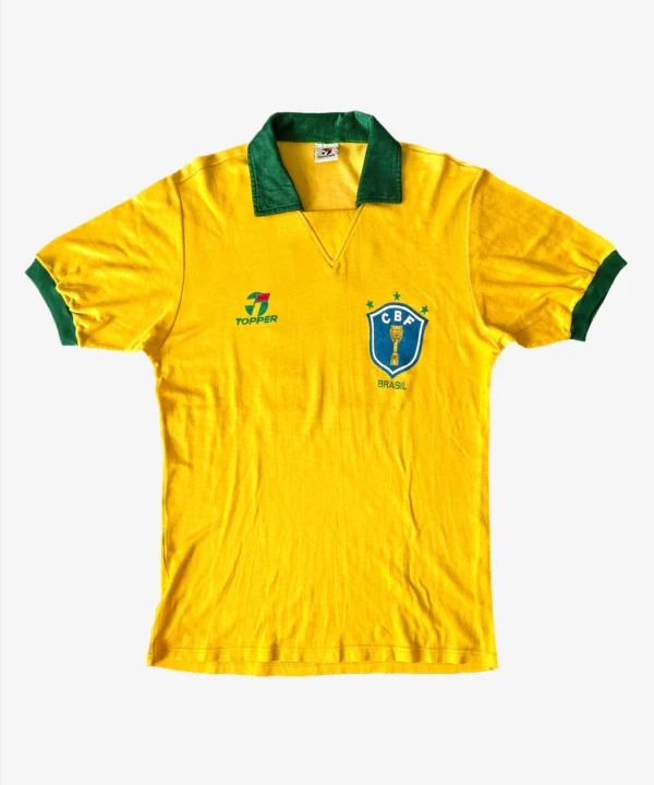 Camisa Retrô Topper Brasil 1990 Home