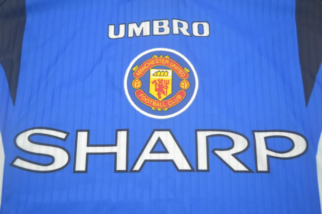 Camisa Manchester United Away 96/97 - Versão Retrô "Cantona" Nº 7 - Imagem 6