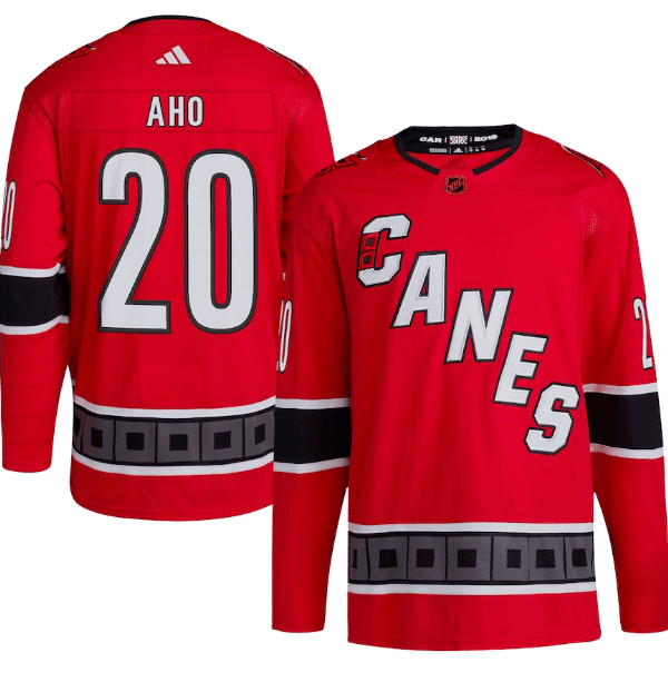 Jersey Carolina Hurricanes Reverse Retrô 2.0