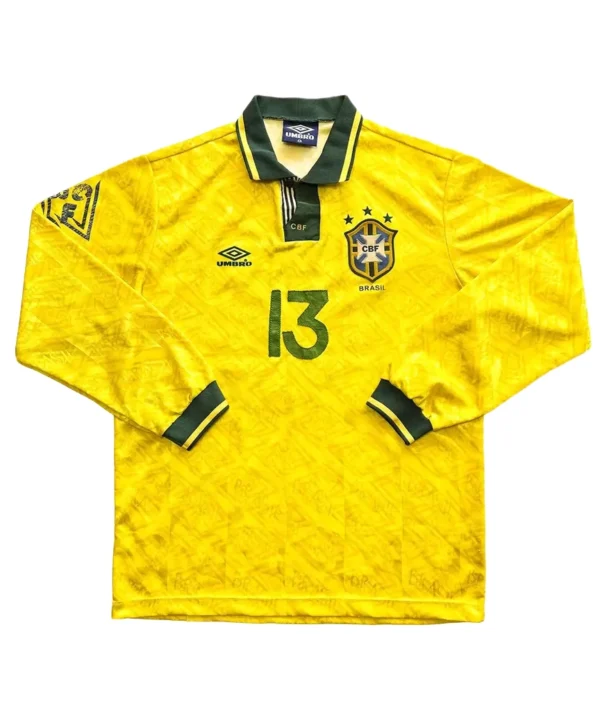 Camisa Umbro Brasil 1992/1993 Home Cafú