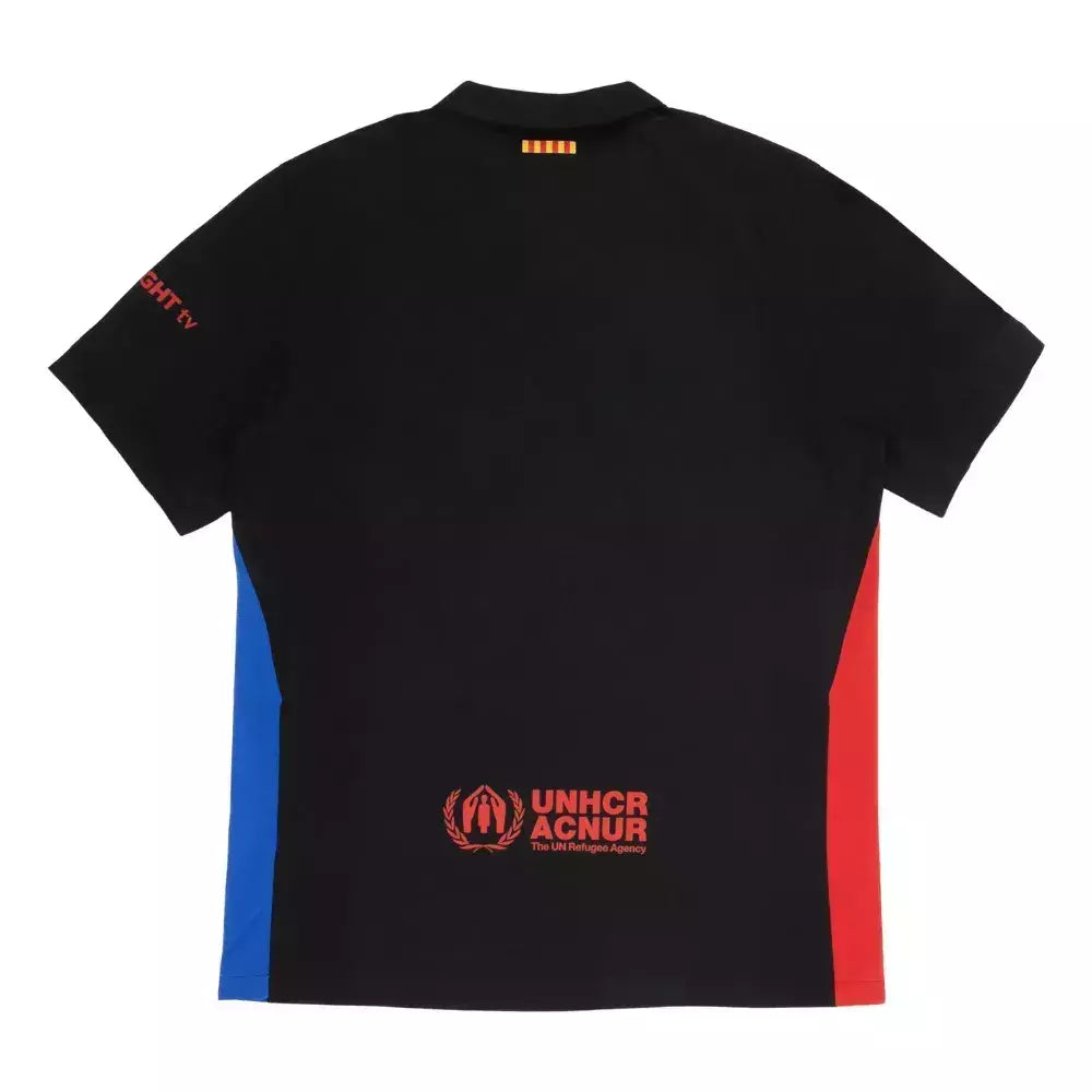 Camisa Nike Barcelona Edição Especial Travis Scott 2025 Preta Masculina - Imagem 2