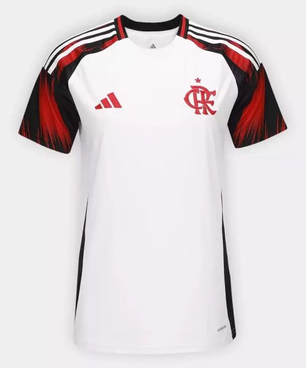Camisa Flamengo II 2025 - Branca - (Feminina)