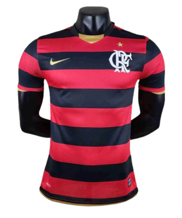 Camisa Flamengo l Retro 2008/09 Nike - Vermelha e Preta
