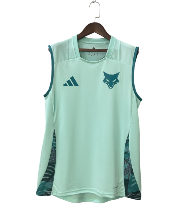 Camisa Regata Cruzeiro Treino 25/26 Adidas Masculina - Azul claro