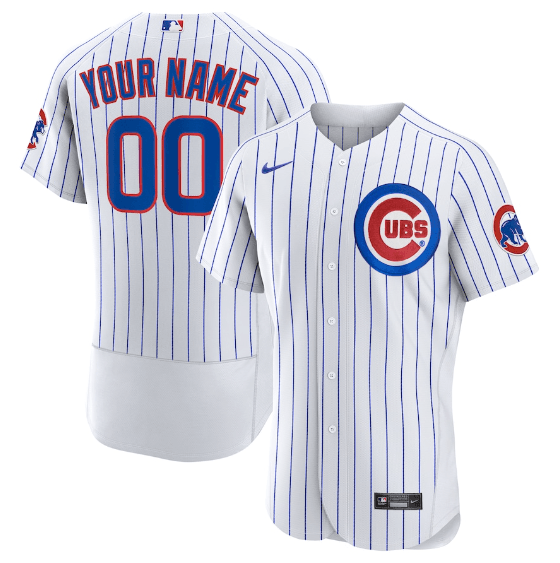 Jersey Chicago Cubs Branca Authentic