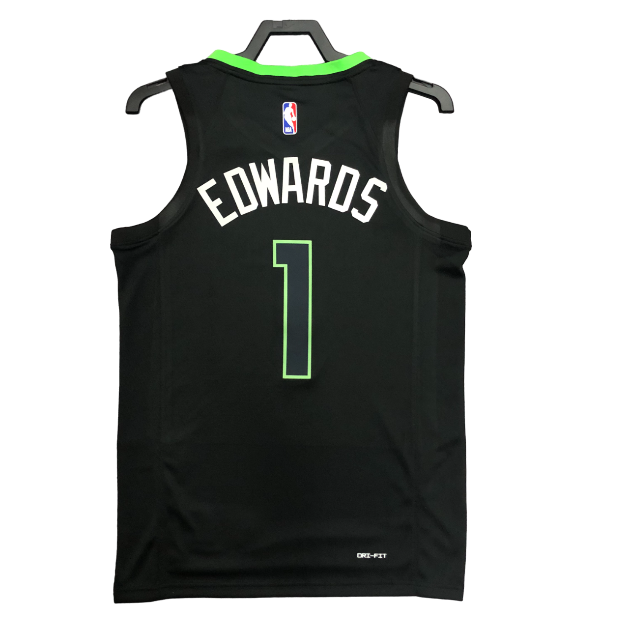 Regata NBA Minnesota Timberwolves Jordan Authentic Edwards 1 - Preta - Imagem 2