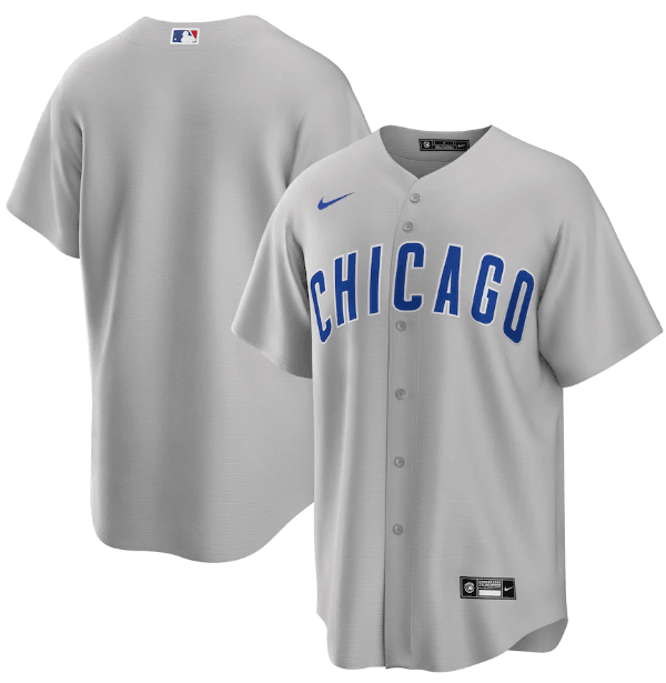 Jersey Chicago Cubs Cinza Torcedor
