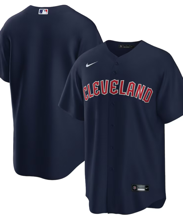 Camisa MLB Cleveland Guardians Jersey Azul Torcedor