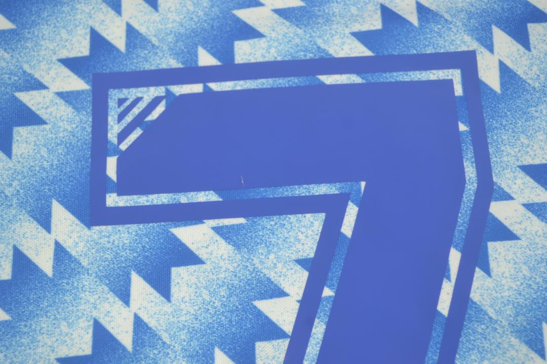 Camisa Manchester United Manga Longa Away 90/92 - Versão Retrô "Cantona" Nº 7 - Imagem 11