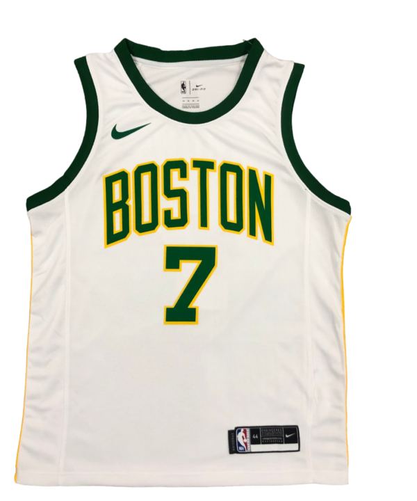 Regata NBA Boston Celtics Nike Authentic Brown 7 - Branca