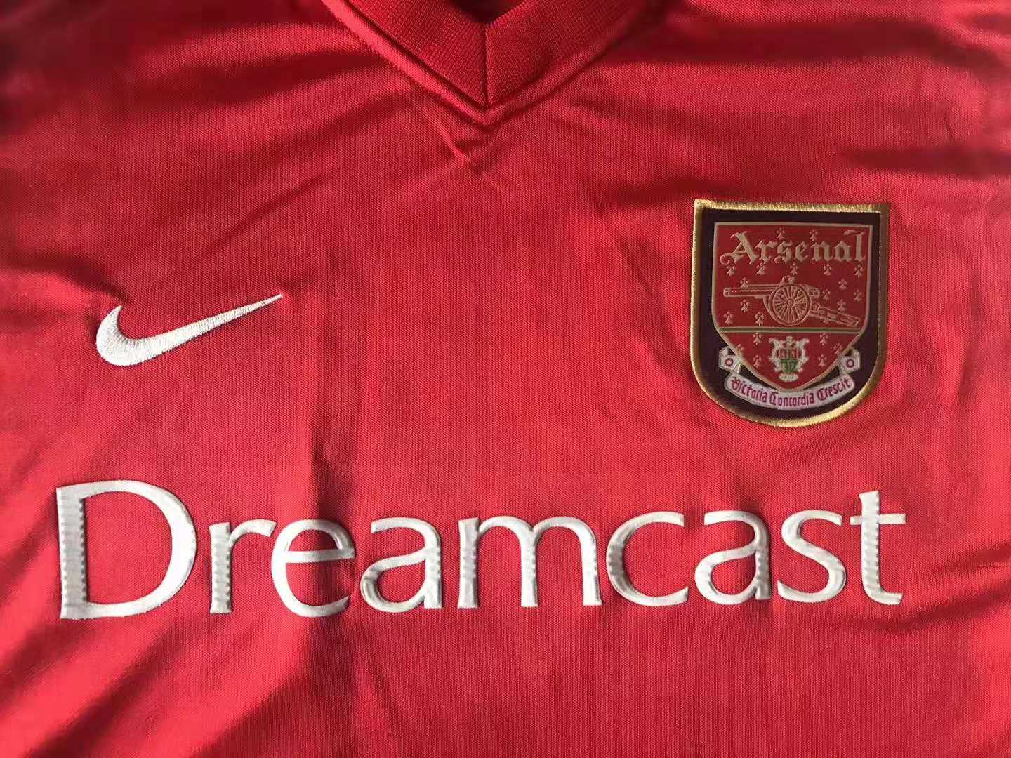 Camisa Arsenal Manga Longa Home 00/02 - Versão Retrô - Imagem 18