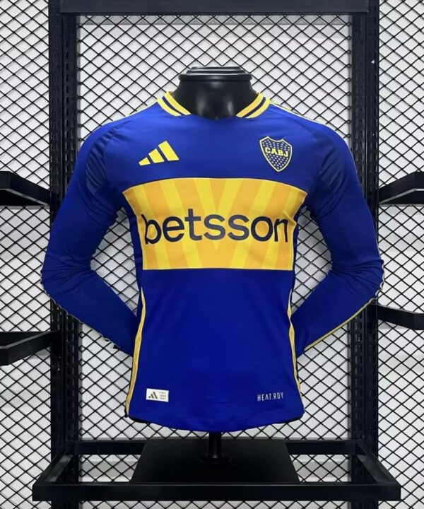 Camisa Boca Juniors 2024/25 Home - Manga Longa