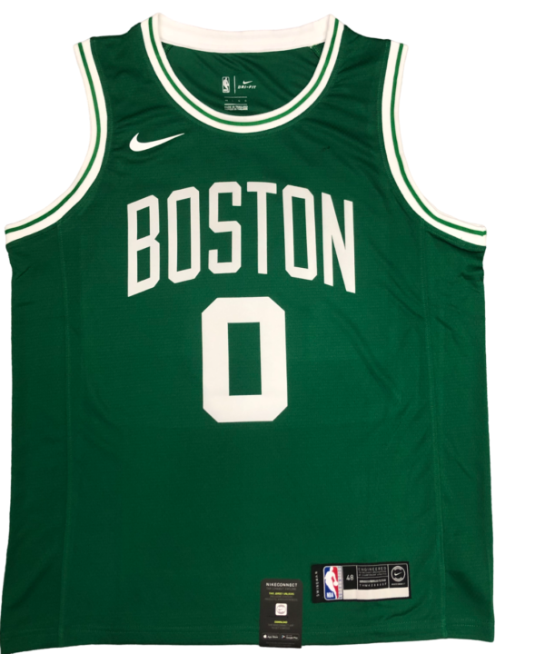 Regata NBA Boston Celtics Retrô Nike Authentic Tatum 0 - Verde