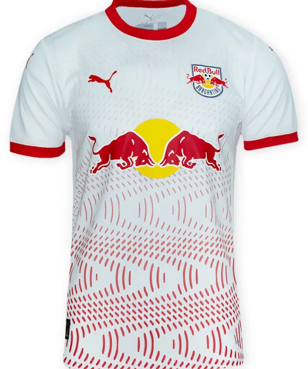 Red Bull Bragantino Home Jersey PUMA Branca Masculina 25/26 - Branca