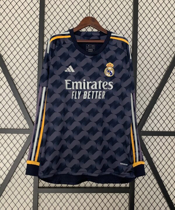 Camisa Real Madrid 2023/24 Away - Manga Longa