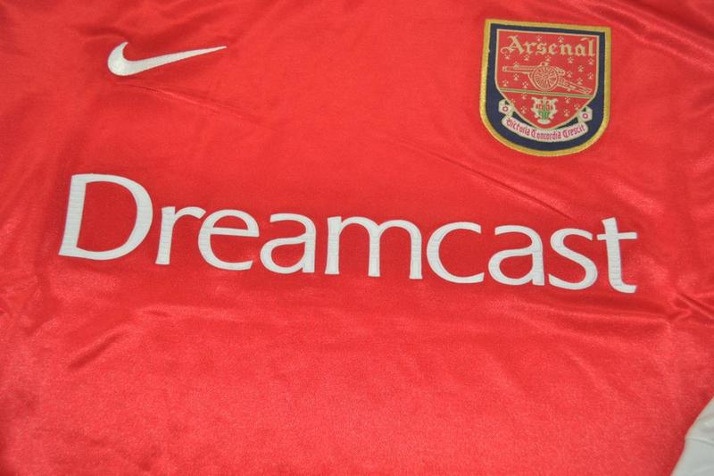 Camisa Arsenal Manga Longa Home 00/02 - Versão Retrô - Imagem 19