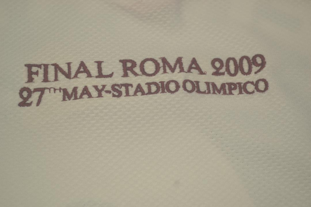 Camisa Manchester United UCL Final 08/09 - Versão Retrô "Berbatov" Nº 9 - Imagem 6