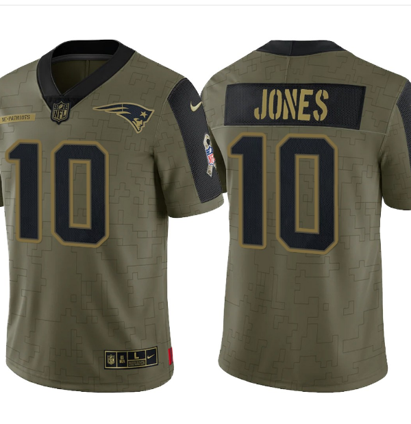 Camisa NFL New England Patriots Vapor Limited Jersey Salute To Service 2021