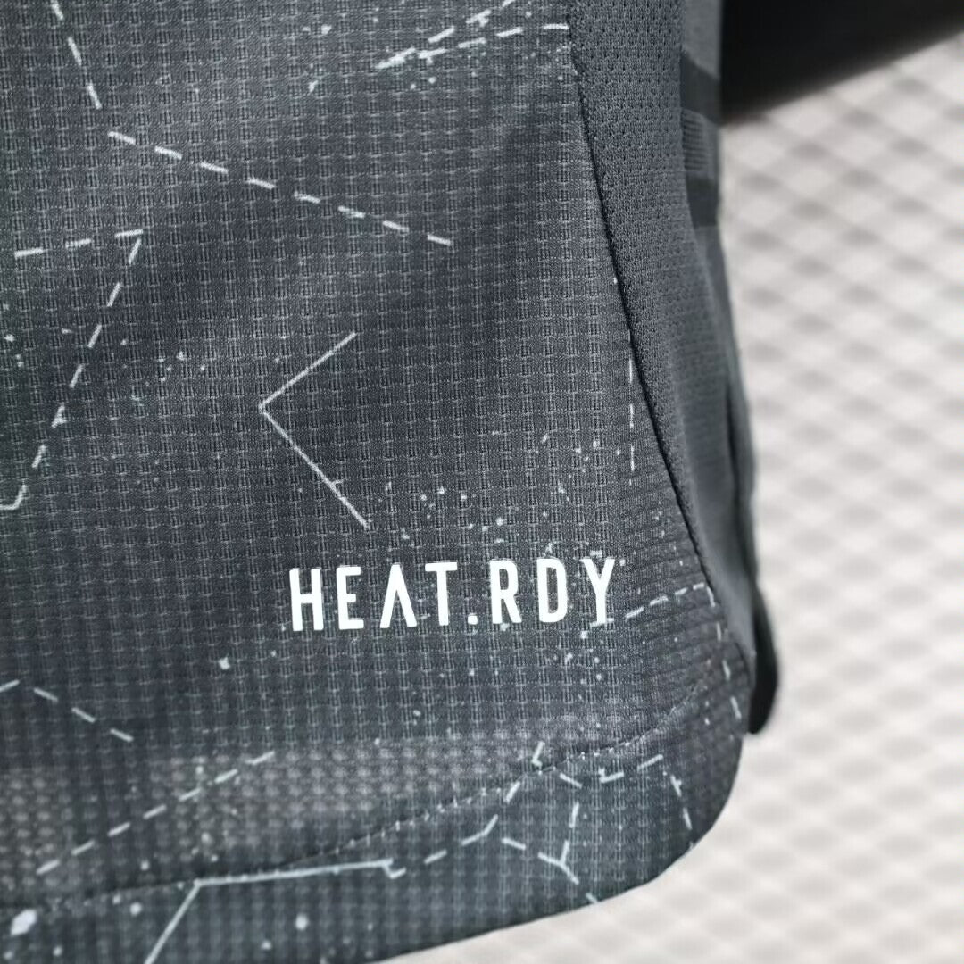 Camisa Benfica Away 2024/25 Jogador Adidas Masculino - Preta e Vermelha - Imagem 3