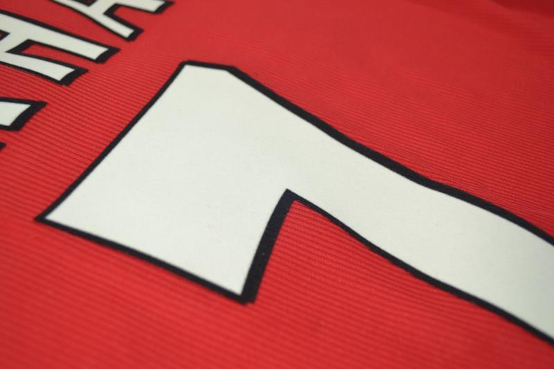 Camisa Manchester United Home 98/99 - Versão Retrô "Beckham" Nº 7 - Imagem 19