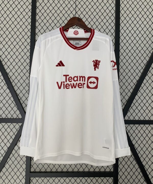 Camisa Manchester United 2023/24 Third - Manga Longa
