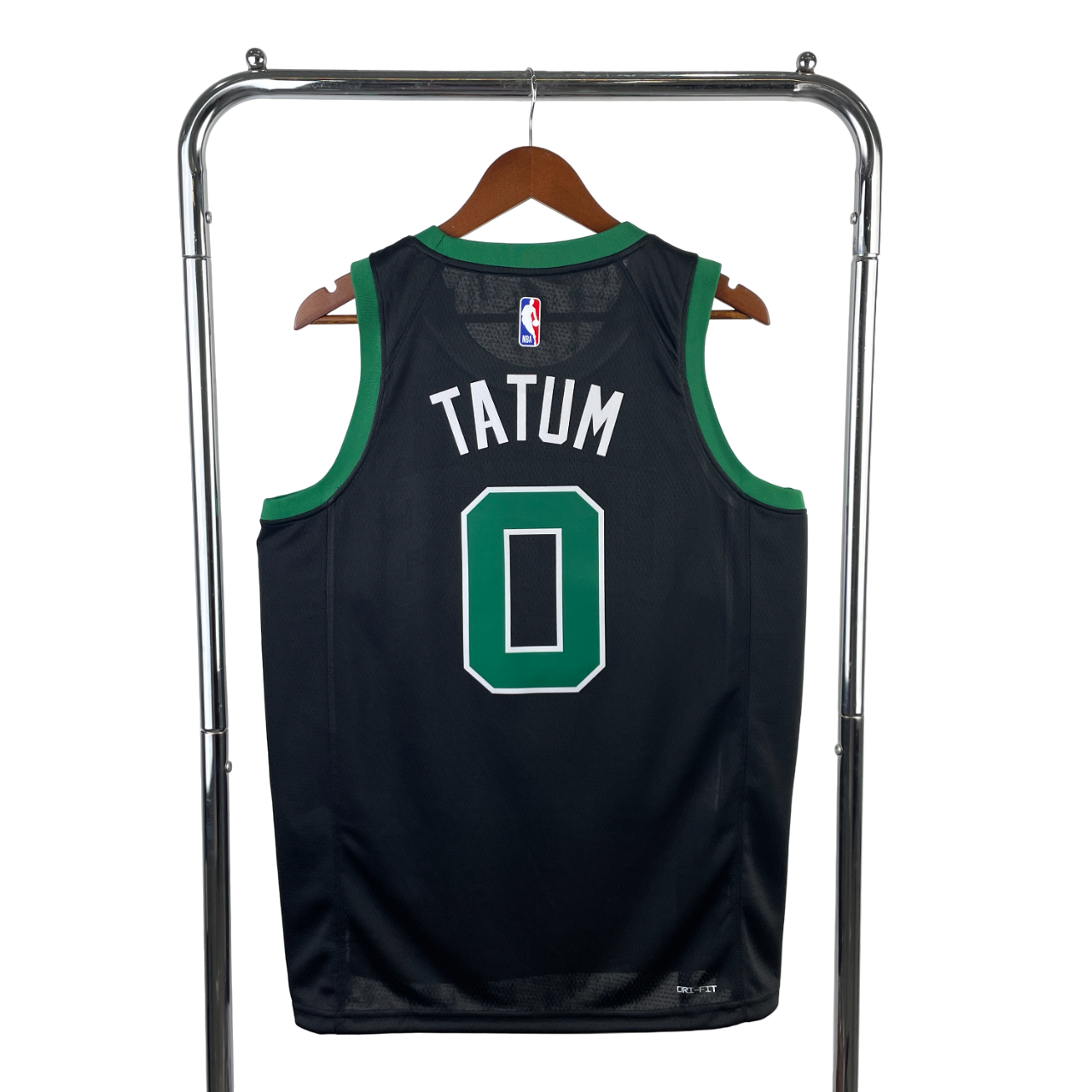 Regata NBA Boston Celtics Nike Authentic Tatum 0 - Preta - Imagem 2